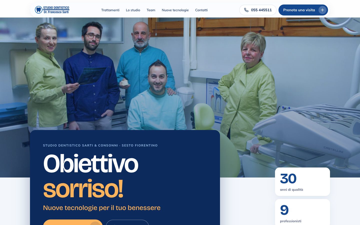 Il nuovo sito
